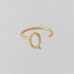 Zlatý prsten Písmeno A-Z - DESIGN LETTERS - Lavly