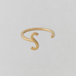 Zlatý prsten Písmeno A-Z - DESIGN LETTERS - Lavly