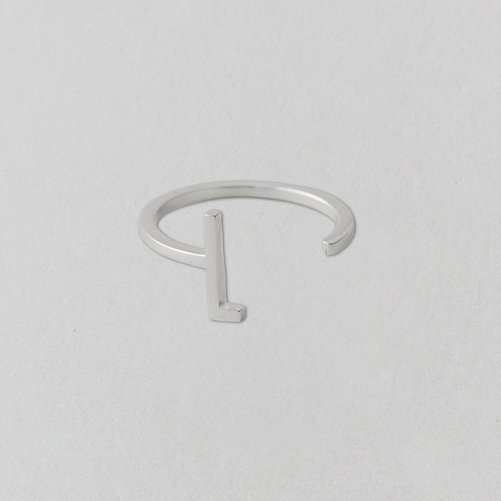 Stříbrný prsten Písmeno A-Z - DESIGN LETTERS - Lavly