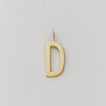 Zlatý přívěsek Písmeno A-Z - 16 mm DESIGN LETTERS - Lavly