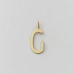 Zlatý přívěsek Písmeno A-Z - 16 mm DESIGN LETTERS - Lavly