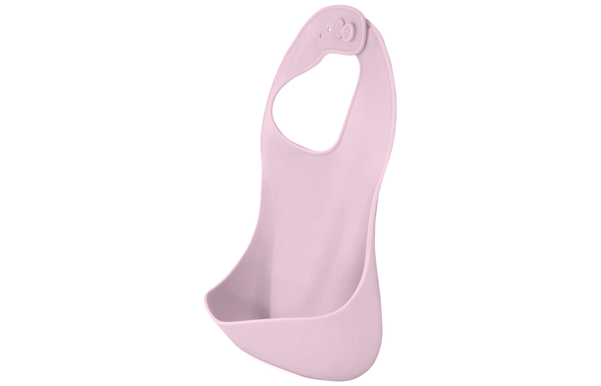 Silikonový bryndáček KINDSGUT delicate pink - Lavly