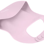 Silikonový bryndáček KINDSGUT delicate pink - Lavly