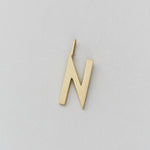 Zlatý přívěsek Písmeno A-Z - 16 mm DESIGN LETTERS - Lavly