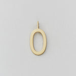 Zlatý přívěsek Písmeno A-Z - 16 mm DESIGN LETTERS - Lavly
