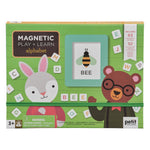 Magnetické puzzle Abeceda - Učíme se jazyky PETIT COLLAGE - Lavly