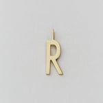 Zlatý přívěsek Písmeno A-Z - 16 mm DESIGN LETTERS - Lavly