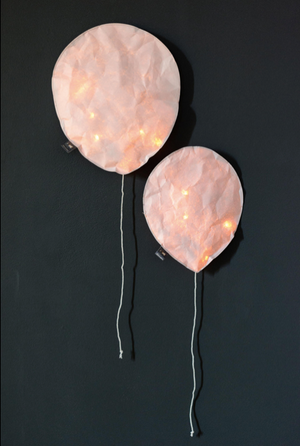 Svítící balónky Ekaterina Galera - Pudrově růžové
