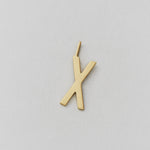 Zlatý přívěsek Písmeno A-Z - 16 mm DESIGN LETTERS - Lavly