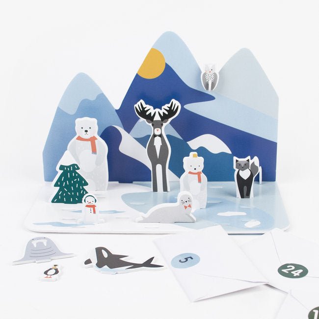 Adventní kalendář My Little Day - Polární zvířátka | Stylové doplňky pro děti a ženy | Lavly.cz