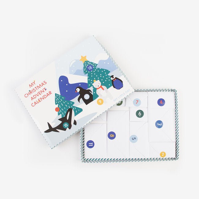 Adventní kalendář My Little Day - Polární zvířátka | Stylové doplňky pro děti a ženy | Lavly.cz