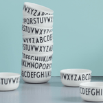 Dětská miska Abeceda DESIGN LETTERS | Stylové doplňky pro děti a ženy | Lavly.cz