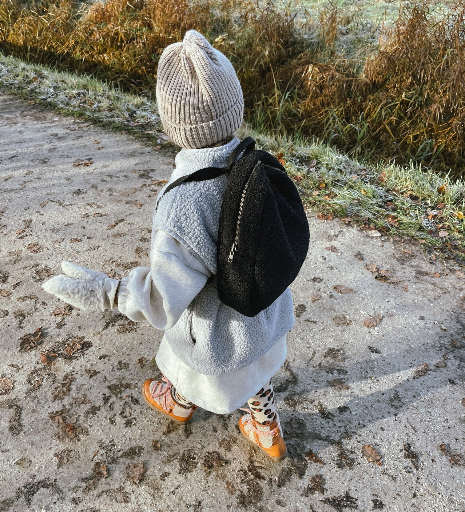Dětský batoh STUDIO NOOS Black Teddy Mini Backpack - Se jménem | Lavly.cz