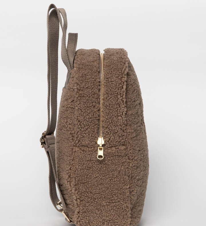 Dětský batoh STUDIO NOOS Brown Mini - Chunky Backpack - Se jménem | Stylové doplňky pro děti a ženy | Lavly.cz