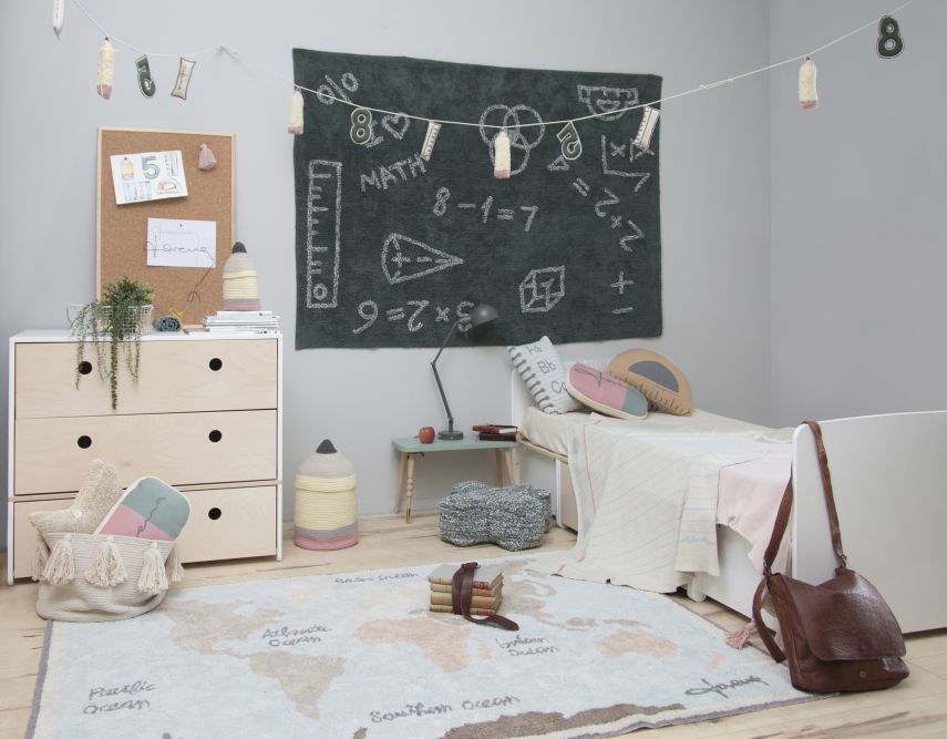 Dětský koberec LORENA CANALS Mapa světa | Stylové doplňky pro děti a ženy | Lavly.cz