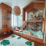 Dětský koberec LORENA CANALS Tropical Green | Stylové doplňky pro děti a ženy | Lavly.cz