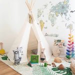 Dětský koberec LORENA CANALS Tropical Green | Stylové doplňky pro děti a ženy | Lavly.cz