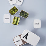 Malý dětský svačinový box DESIGN LETTERS - Lavly