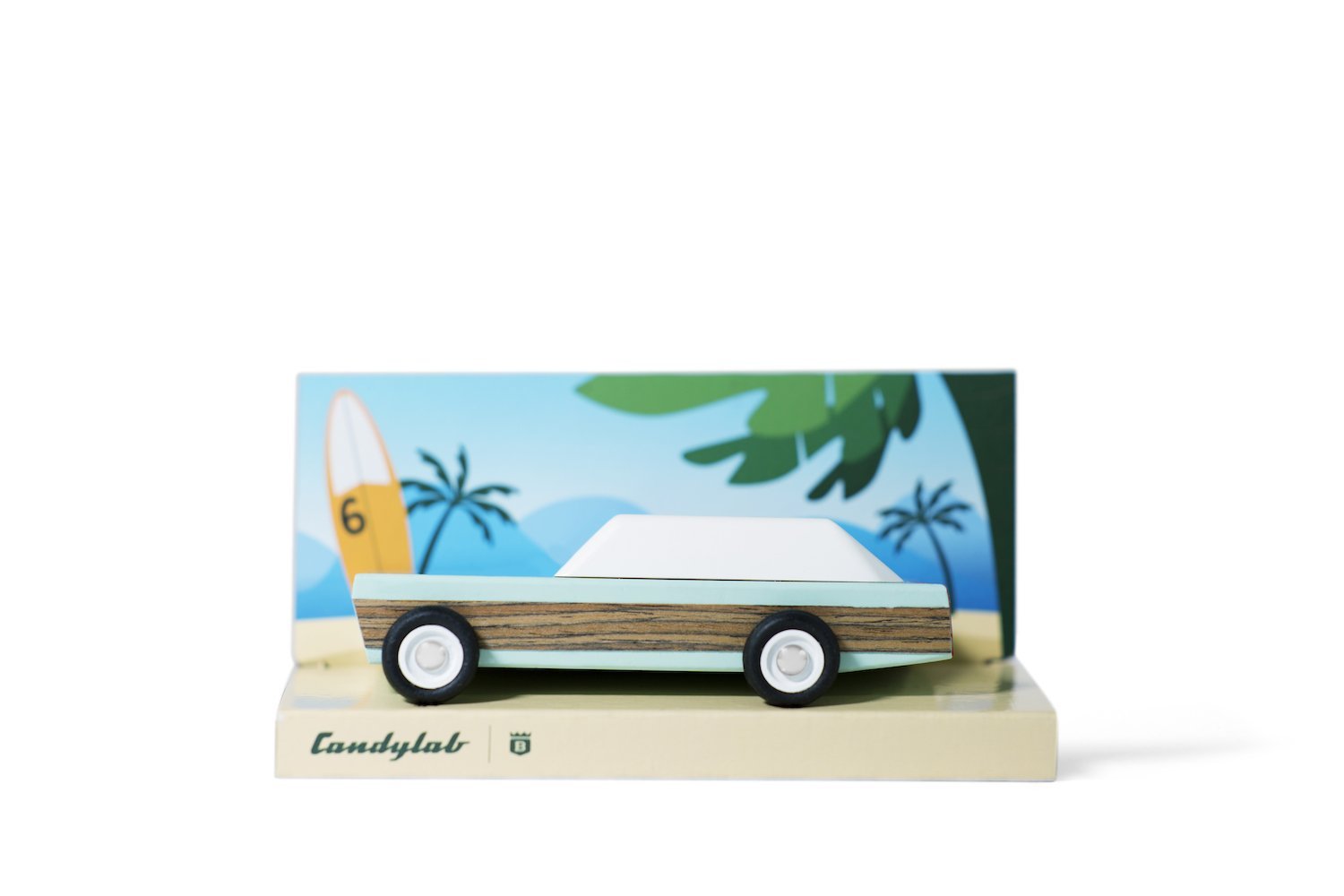 Dřevěné auto CANDYLAB Junior Line Mini Woodie | Stylové doplňky pro děti a ženy | Lavly.cz