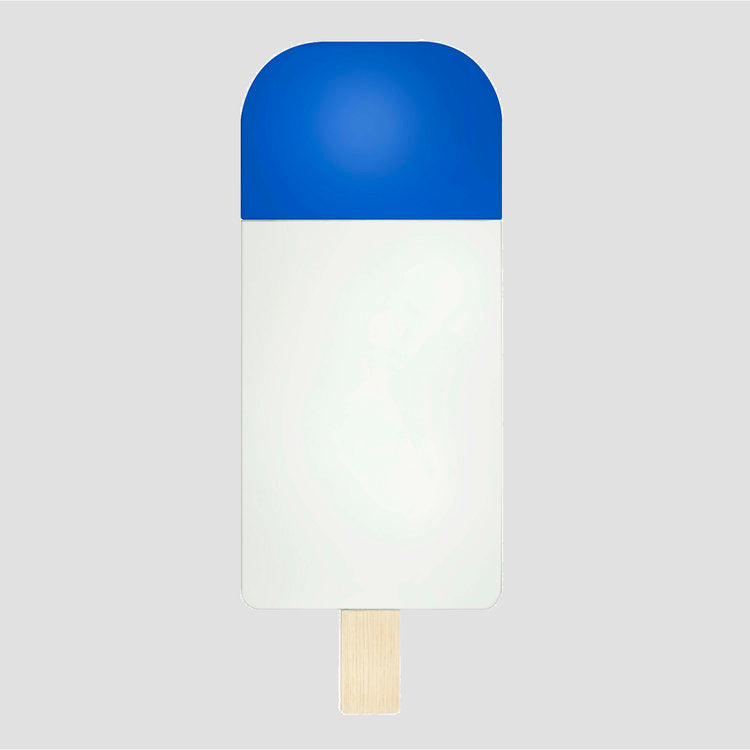 Zrcadlo EO - elements optimal Ice Cream Ocean Blue - Lavly