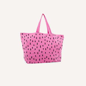 Velká plátěná taška STICKY LEMON Sprinkles Bubbly Pink
