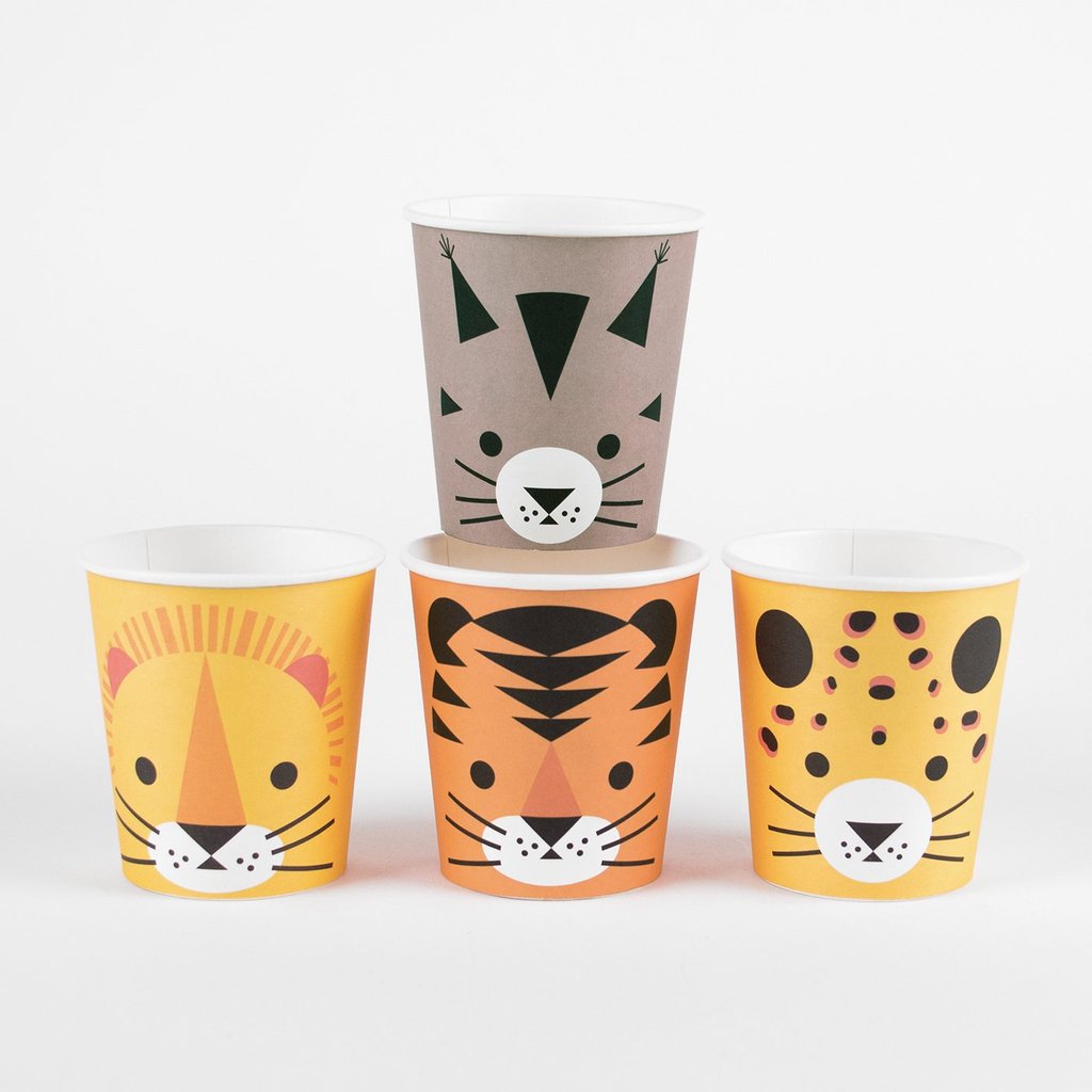 Papírové kelímky Mini Animals - Lavly.cz