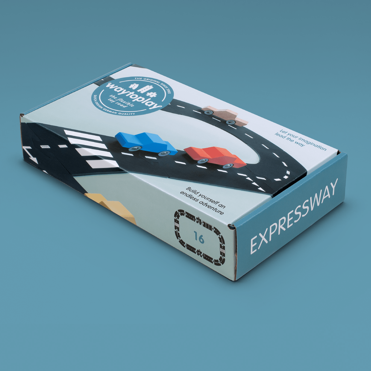 Gumová silnice WAY TO PLAY Expressway 16 dílů | Stylové doplňky pro děti a ženy | Lavly.cz