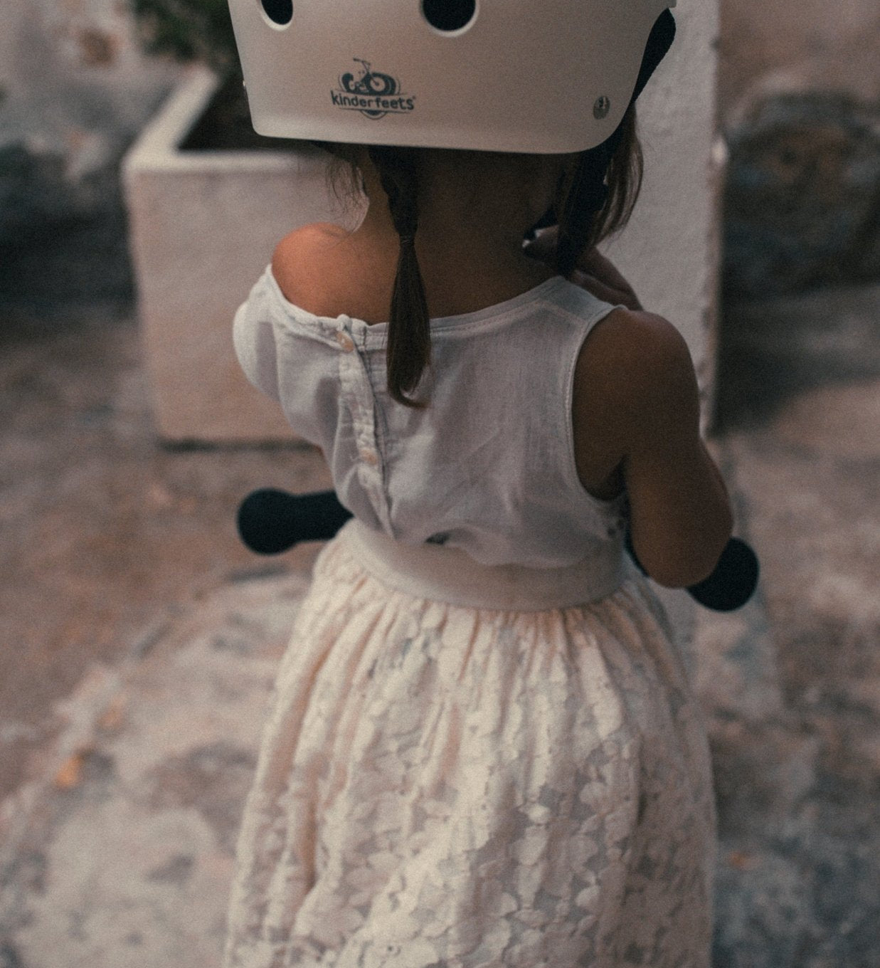 Helma KINDERFEETS Matte White | Stylové doplňky pro děti a ženy | Lavly.cz