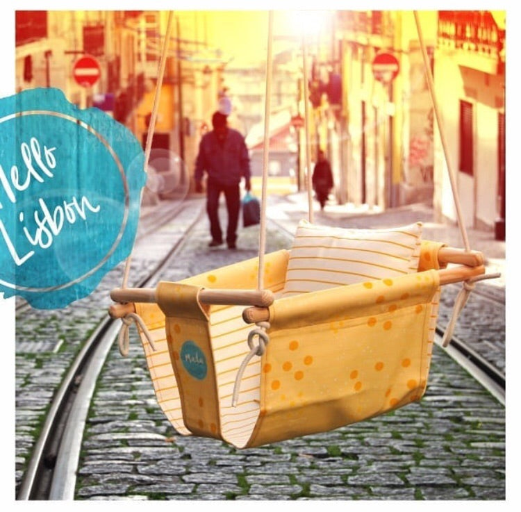 Houpačka MADA IN LISBON "Mustard Yellow" - Lavly