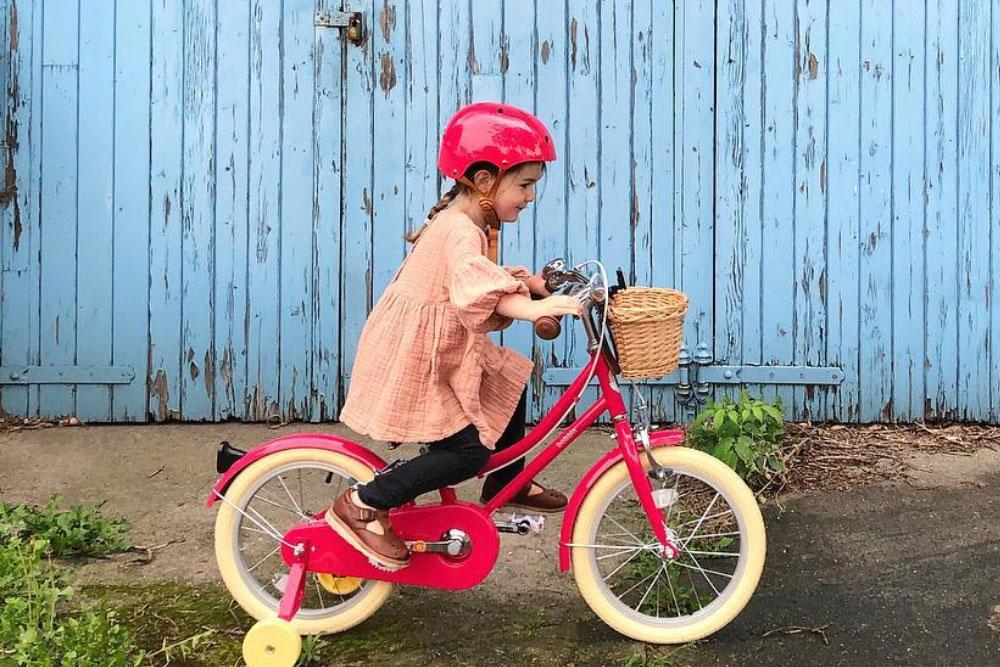 Kolo BOBBIN Gingersnap 16" Cerise | Stylové doplňky pro děti a ženy | Lavly.cz