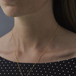 Kruhové náušnice zlaté, 24 mm - DESIGN LETTERS | Stylové doplňky pro děti a ženy | Lavly.cz