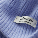 LE BONNET Čepice z jehněčí vlny Light Blue Sky | Lavly.cz