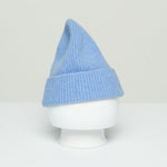LE BONNET Čepice z jehněčí vlny Light Blue Sky | Lavly.cz