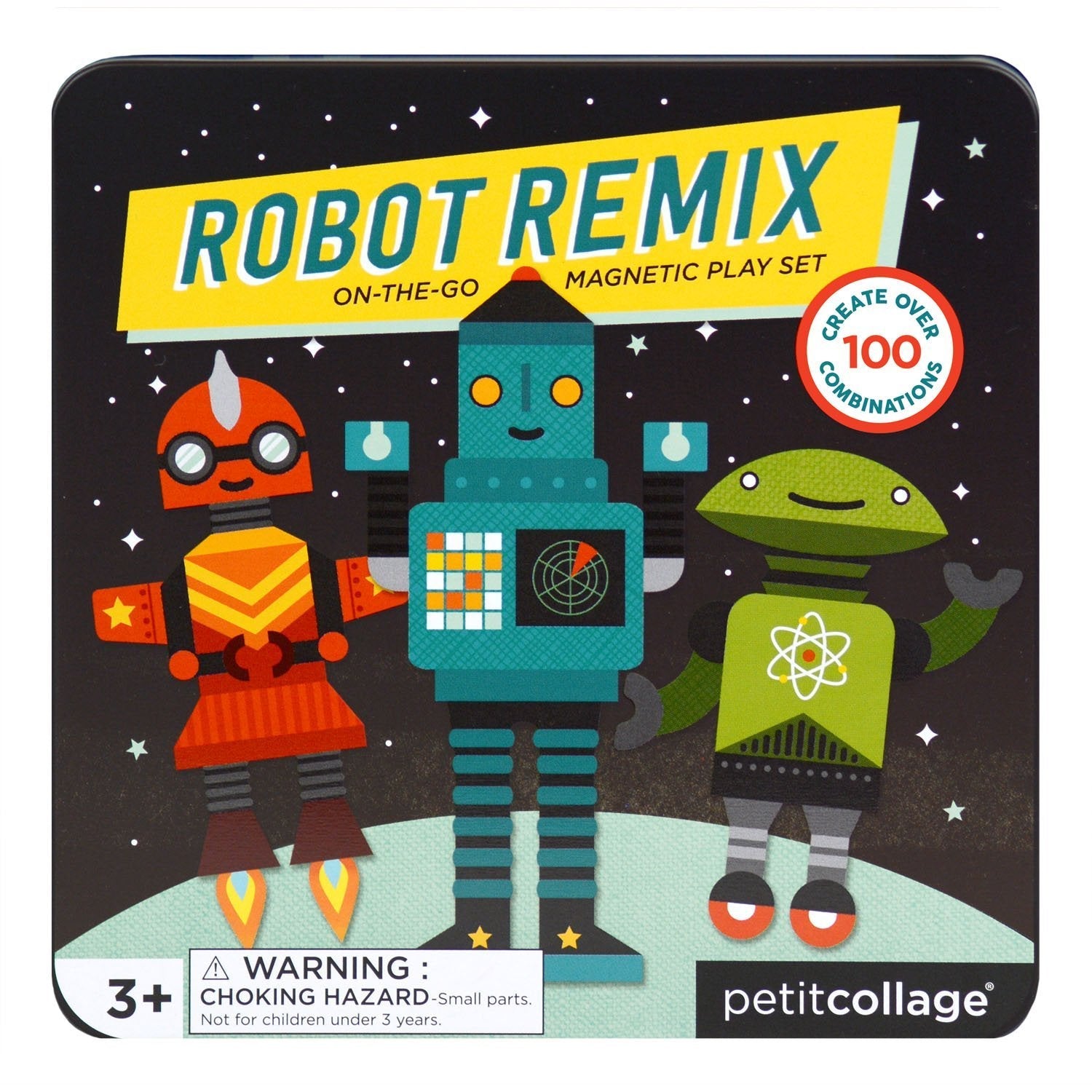 Magnetická skládačka PETIT COLLAGE Roboti | Stylové doplňky pro děti a ženy | Lavly.cz