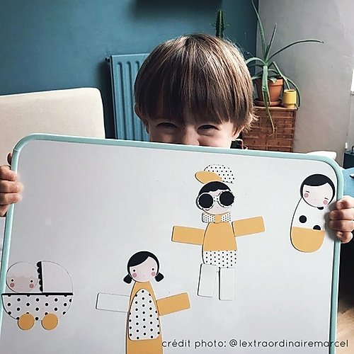 Magnetická tabulka Ma Cabane a Reves Opaline | Lavly.cz