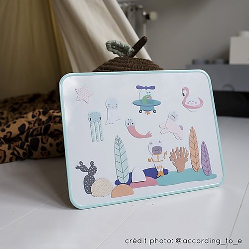 Magnetická tabulka Ma Cabane a Reves Opaline | Lavly.cz