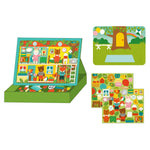 Magnetická tabulka s magnety PETIT COLLAGE Zvířátka | Stylové doplňky pro děti a ženy | Lavly.cz
