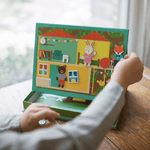 Magnetická tabulka s magnety PETIT COLLAGE Zvířátka | Stylové doplňky pro děti a ženy | Lavly.cz