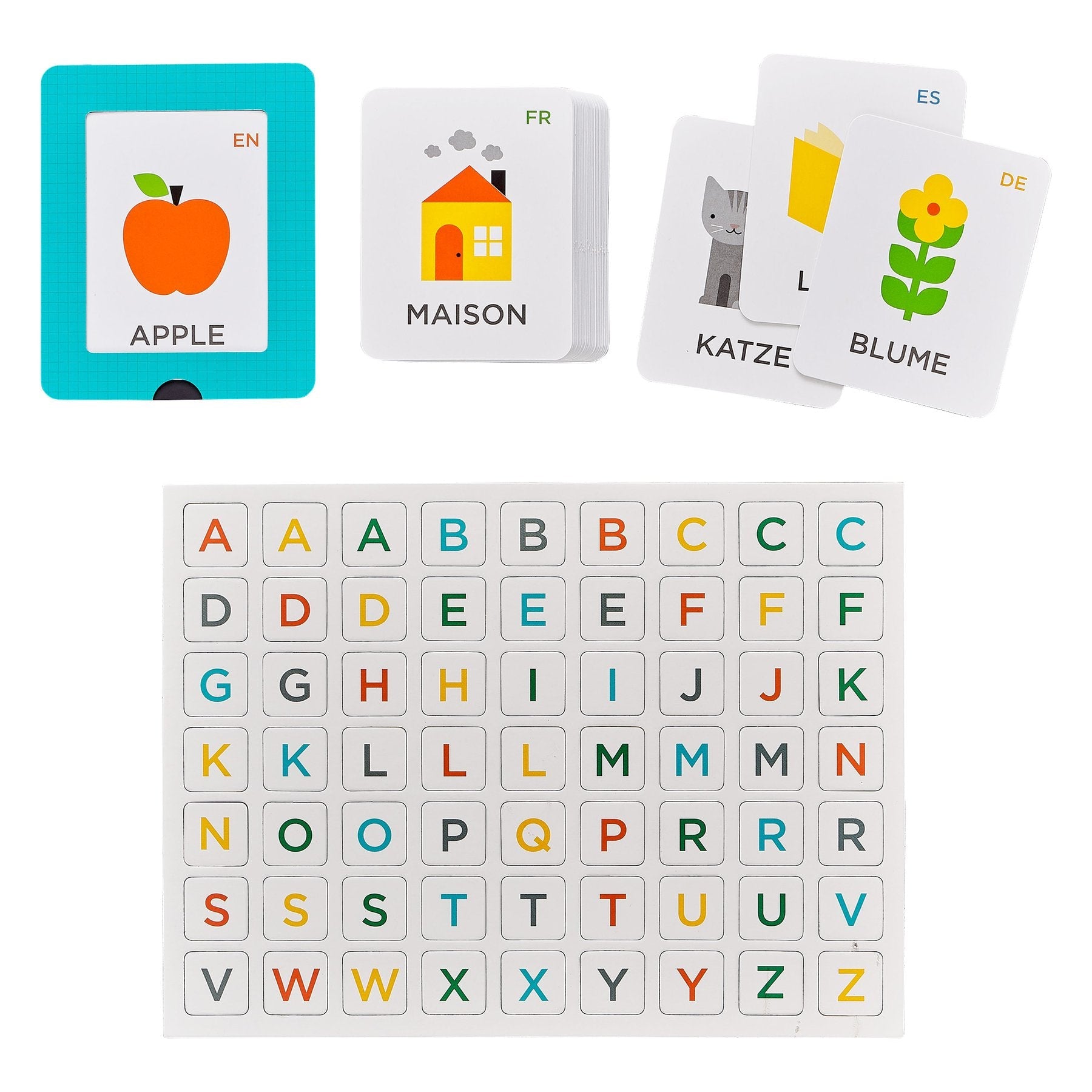Magnetické puzzle Abeceda - Učíme se jazyky PETIT COLLAGE | Stylové doplňky pro děti a ženy | Lavly.cz