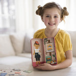Magnetické puzzle - cestovní set PETIT COLLAGE V ateliéru | Stylové doplňky pro děti a ženy | Lavly.cz