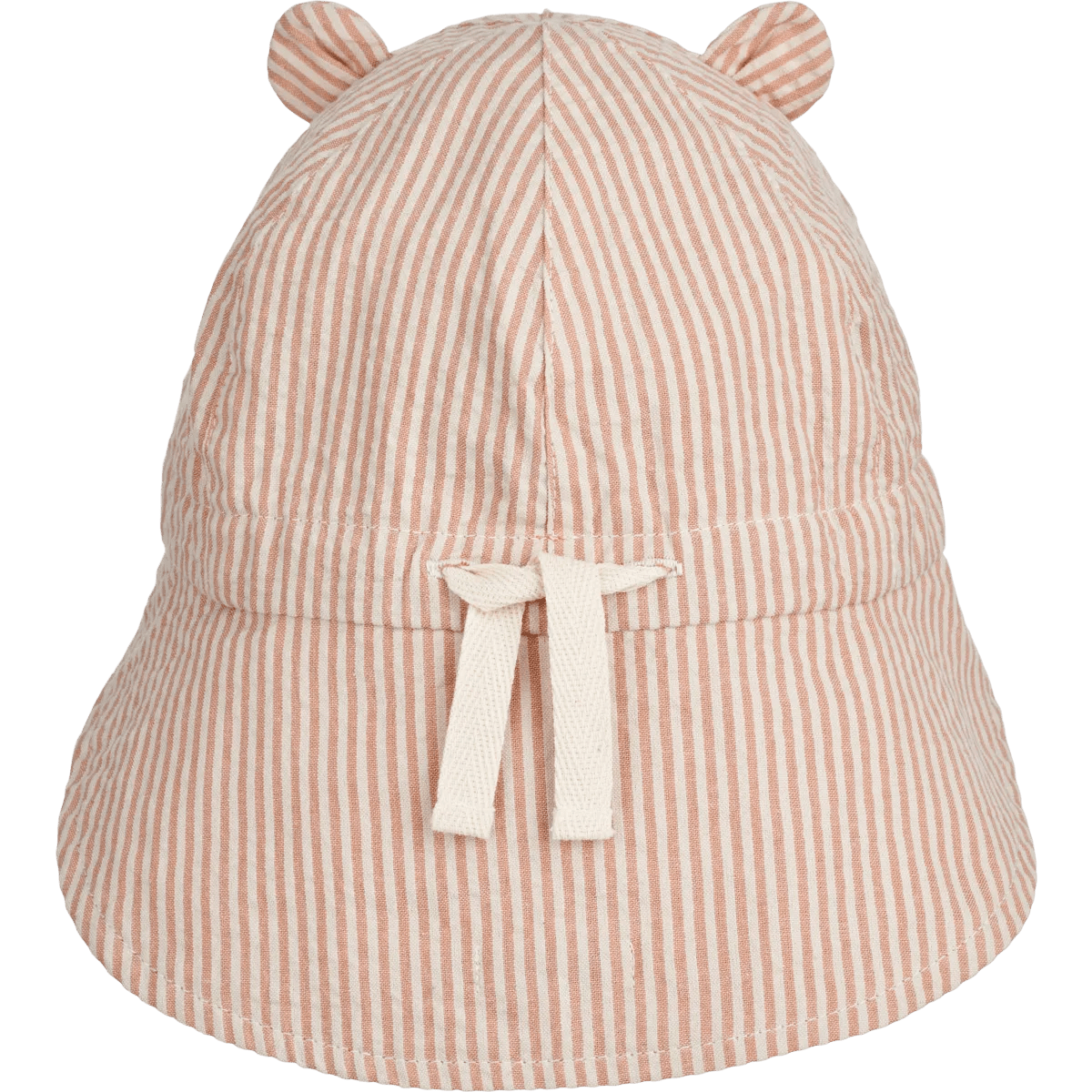 Oboustranný letní klobouk LIEWOOD Gorm Seersucker Proužky Tuscany Rose / Sandy | Stylové doplňky pro děti a ženy | Lavly.cz
