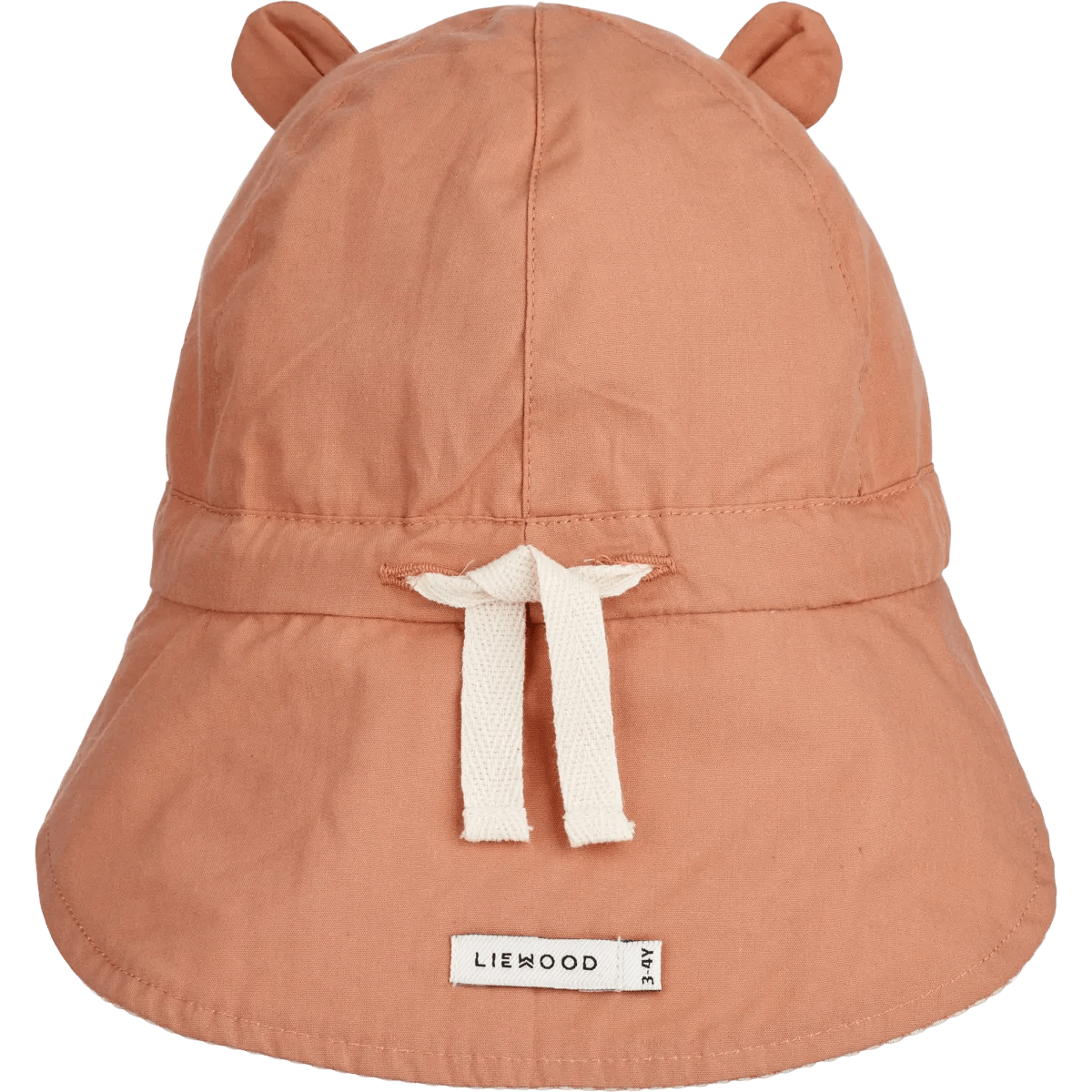 Oboustranný letní klobouk LIEWOOD Gorm Seersucker Proužky Tuscany Rose / Sandy | Stylové doplňky pro děti a ženy | Lavly.cz