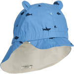 Oboustranný letní klobouk LIEWOOD Gorm Shark / Riverside | Stylové doplňky pro děti a ženy | Lavly.cz