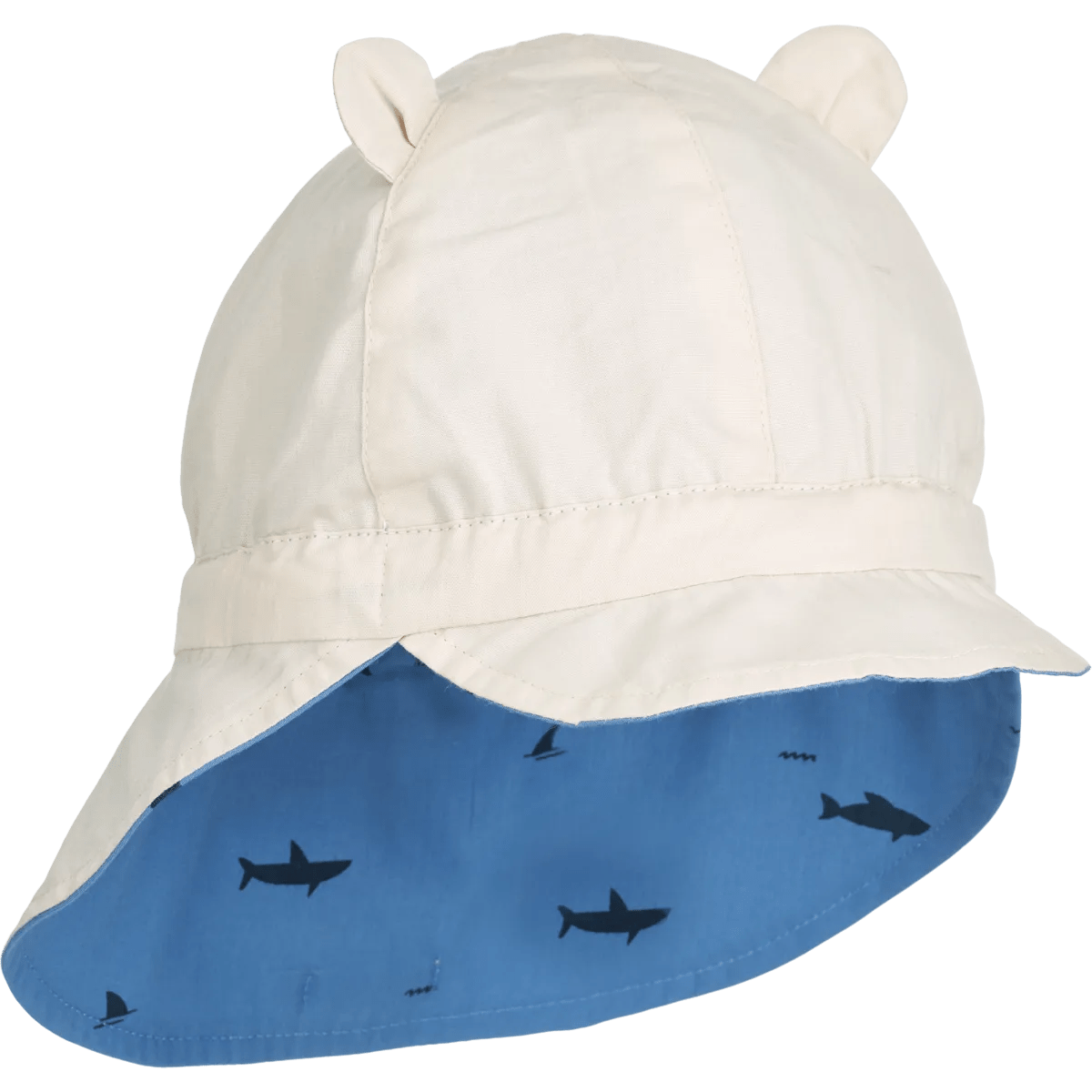 Oboustranný letní klobouk LIEWOOD Gorm Shark / Riverside | Stylové doplňky pro děti a ženy | Lavly.cz