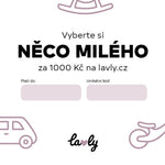 Online dárkový poukaz na Lavly za 1000 Kč | Stylové doplňky pro děti a ženy | Lavly.cz