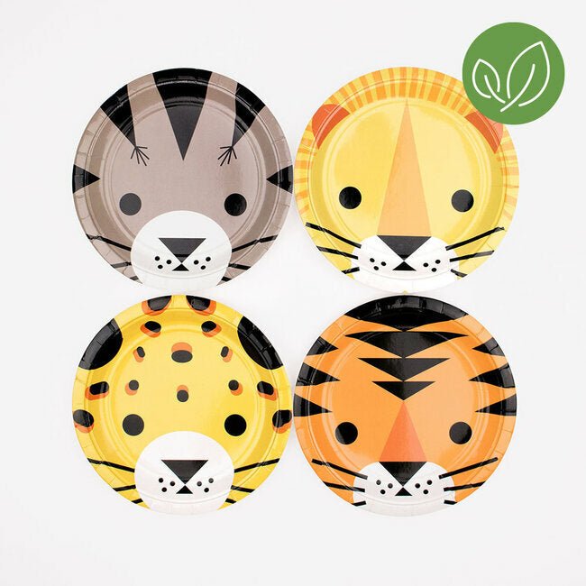 Papírové talíře Mini Animals | Stylové doplňky pro děti a ženy | Lavly.cz