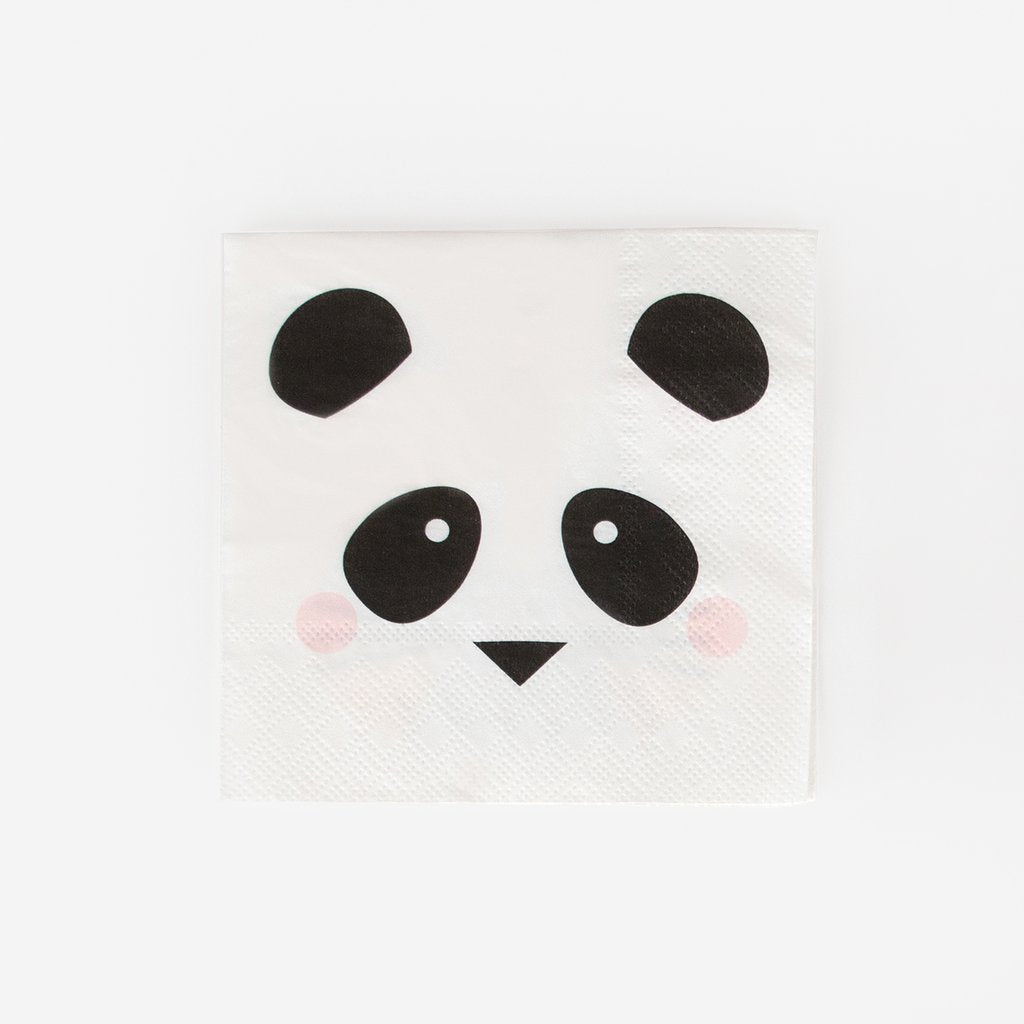 Papírové ubrousky Mini Panda | Stylové doplňky pro děti a ženy | Lavly.cz