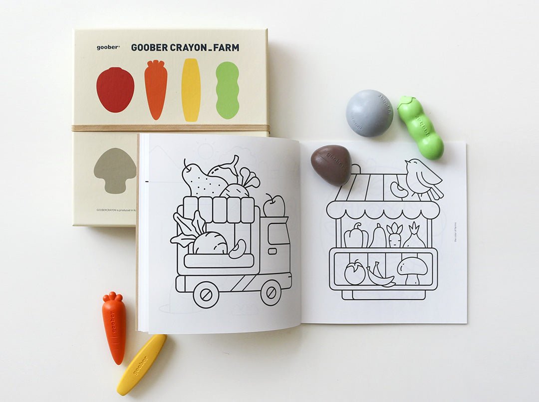 Pastelky GOOBER Farm Crayons | Stylové doplňky pro děti a ženy | Lavly.cz