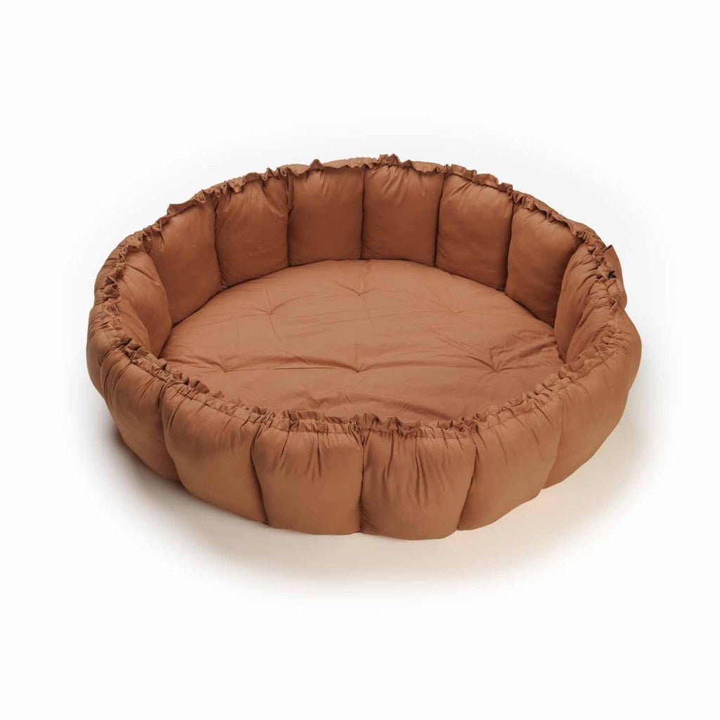 PLAY&GO Bloom Hrací podložka / Hnízdečko Tawny Brown | Stylové doplňky pro děti a ženy | Lavly.cz