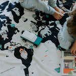 PLAY&GO Hrací podložka / vak na hračky Mapa světa / Hvězdy | Stylové doplňky pro děti a ženy | Lavly.cz